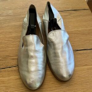 Lucky brand silver shoes